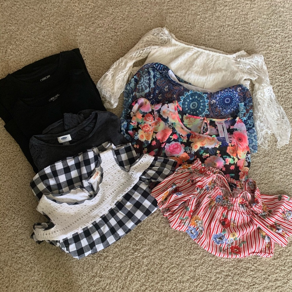 Lot of 10-12 Girls Tops